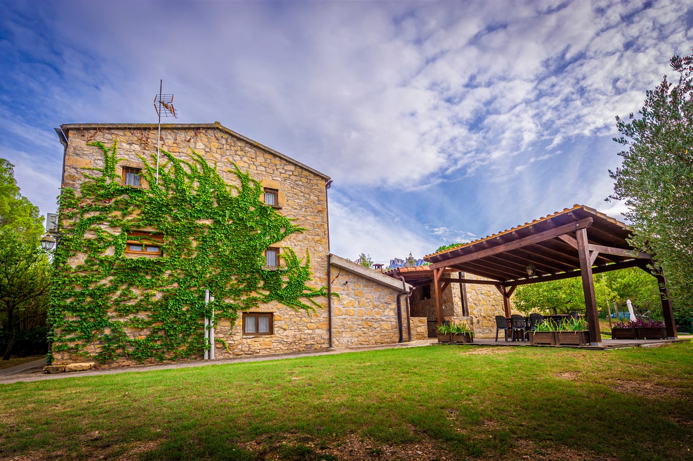 Exterior de la casa